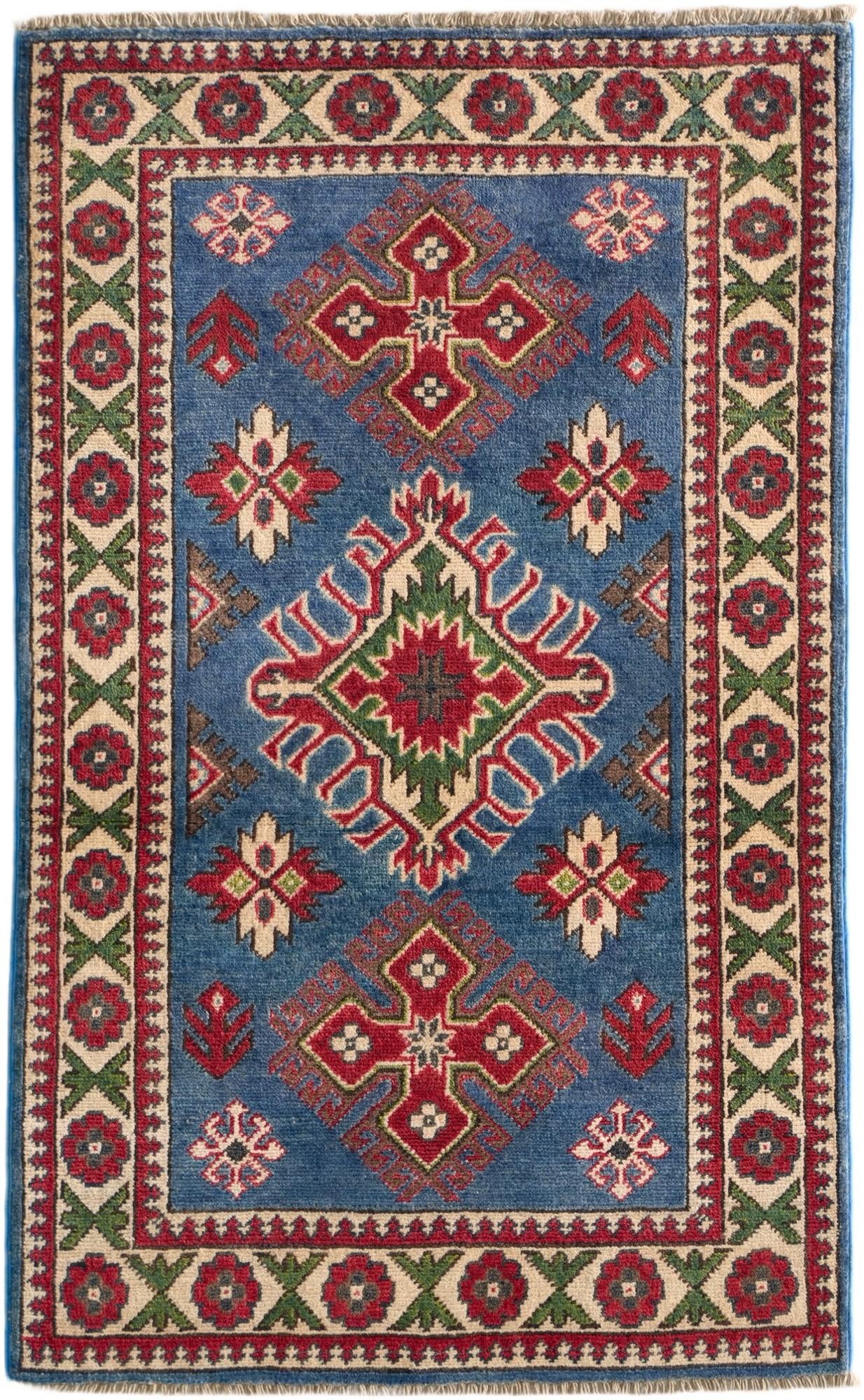 80cm x 130cm Hand Knotted Kazak Rug