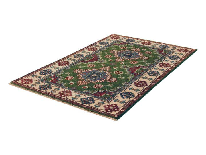 3' 5 x 5' 1 Hand Knotted Kazak Rug