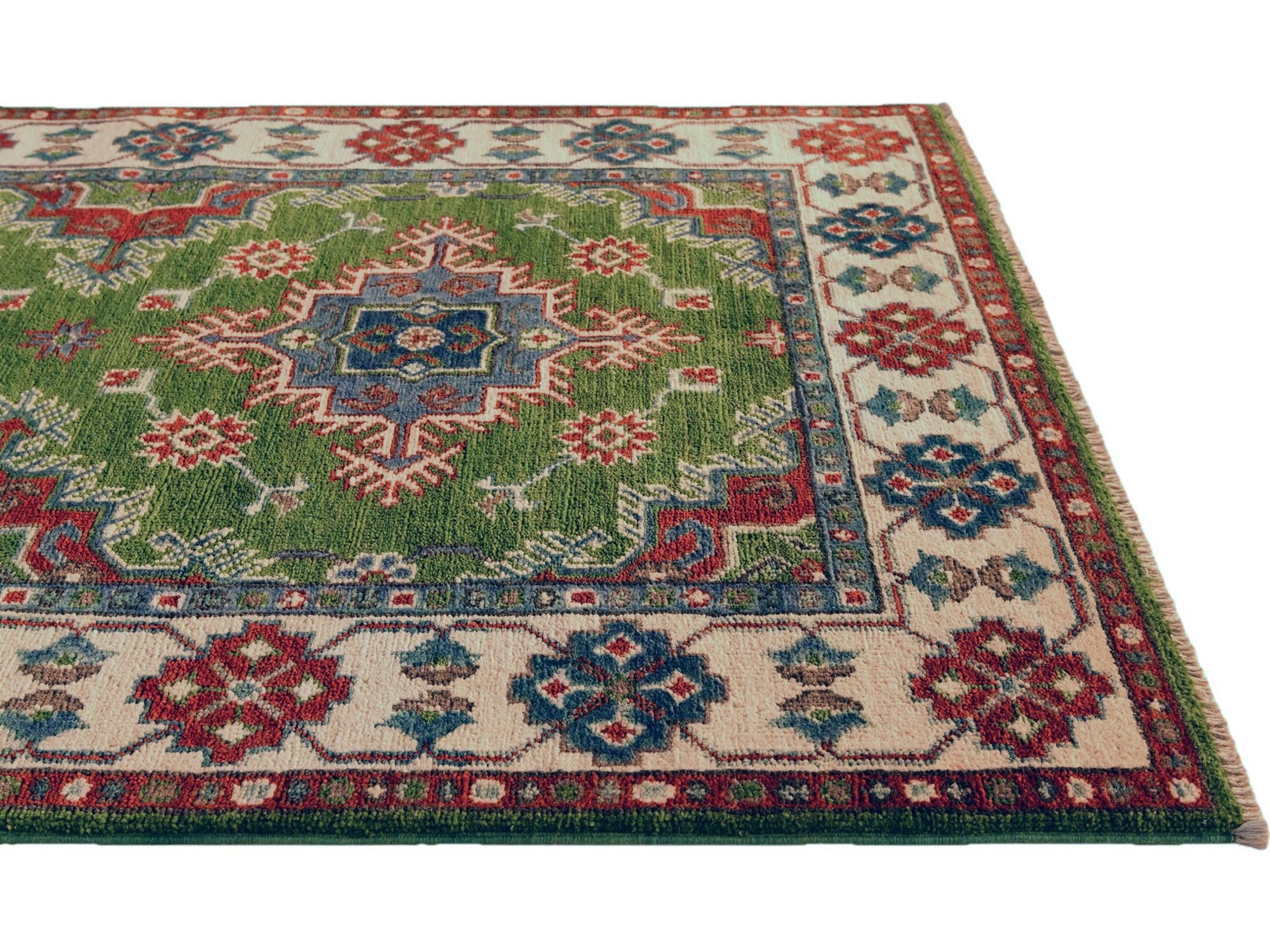 105cm x 155cm Hand Knotted Kazak Rug