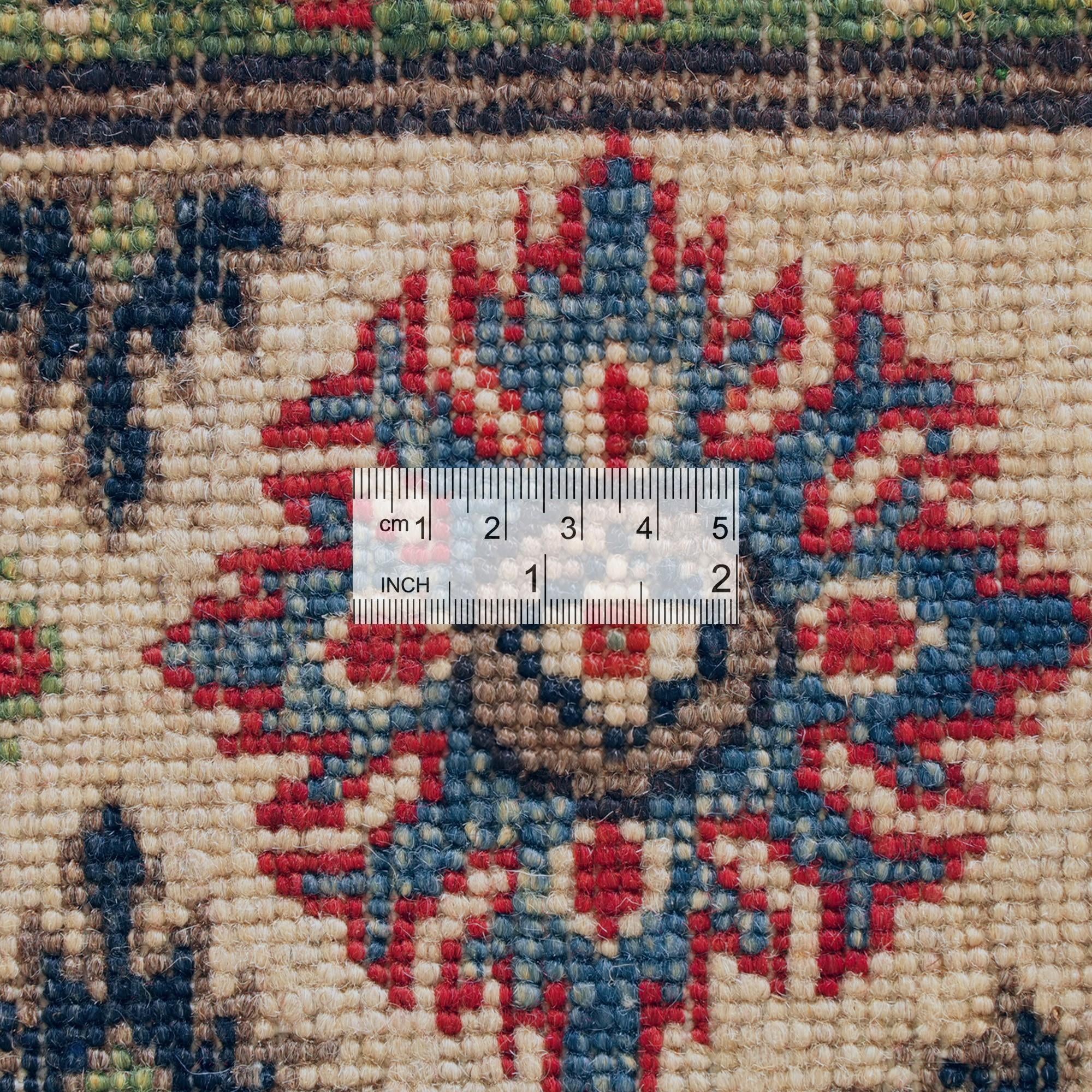 Detail image 9 of 10: 5' 2 x 6' 11 Hand Knotted Kazak Rug