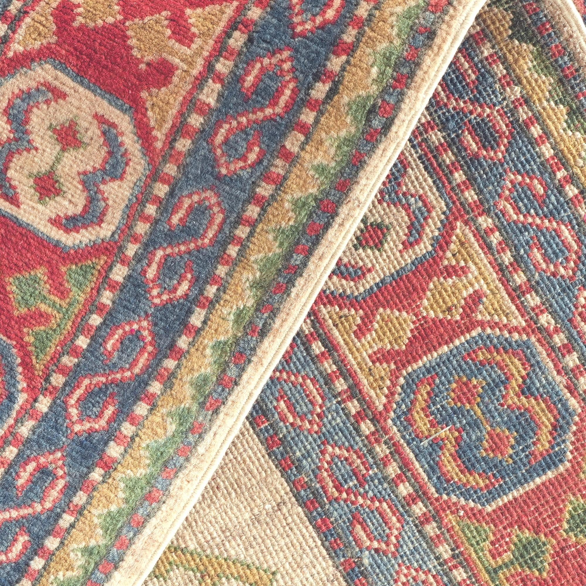 Detail image 8 of 10: 5' 1 x 7' 1 Hand Knotted Kazak Rug