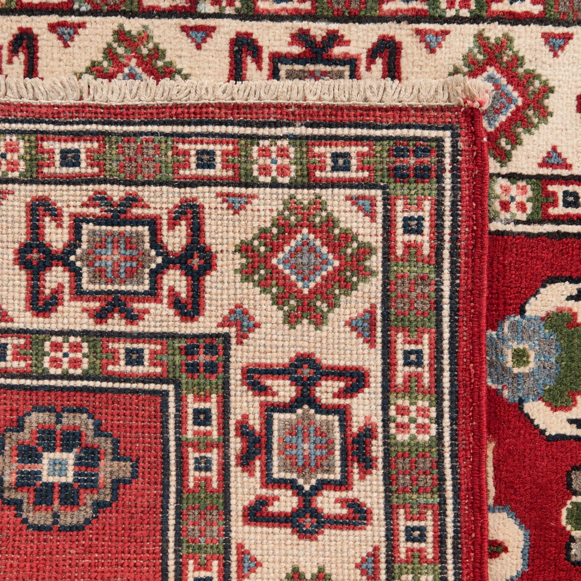 80cm x 120cm Hand Knotted Kazak Rug