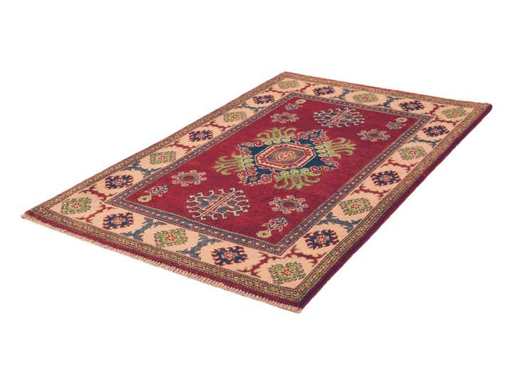 2' 9 x 4' 2 Hand Knotted Kazak Rug
