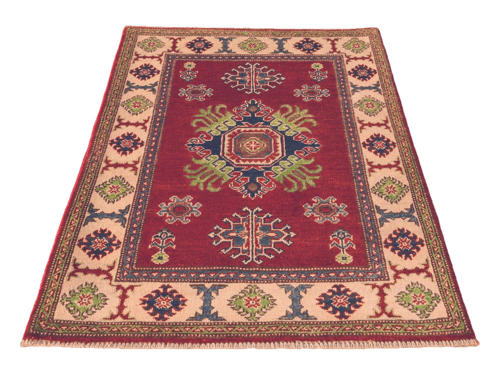 2' 9 x 4' 2 Hand Knotted Kazak Rug