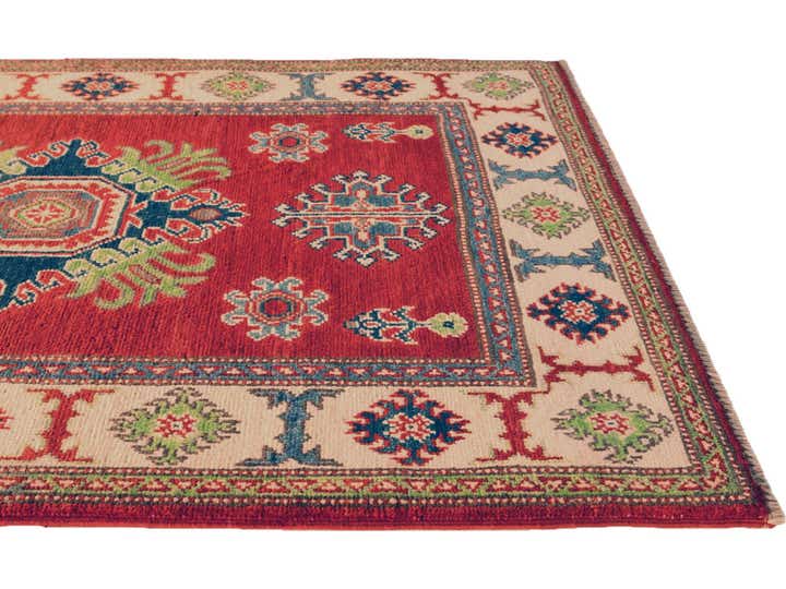 2' 9 x 4' 2 Hand Knotted Kazak Rug