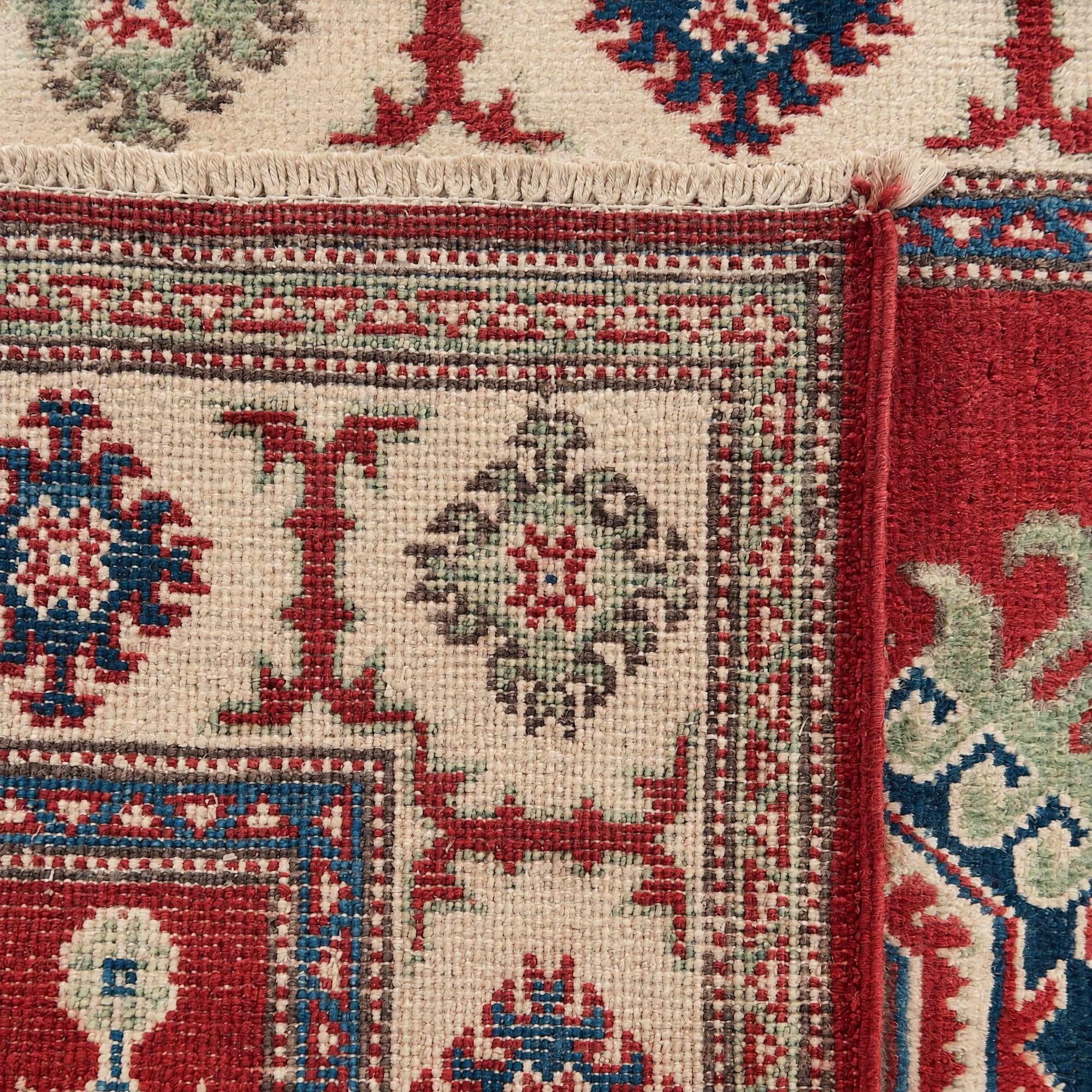 85cm x 125cm Handgeknüpft Kazak Teppich