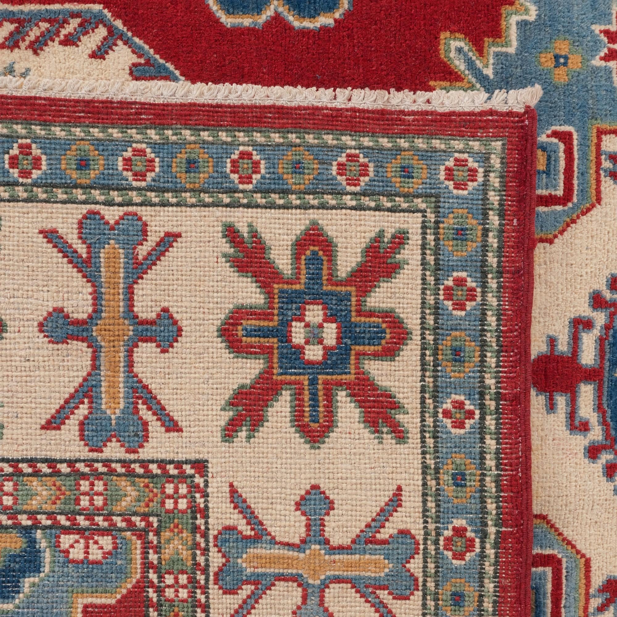 150cm x 220cm Handgeknüpft Kazak Teppich