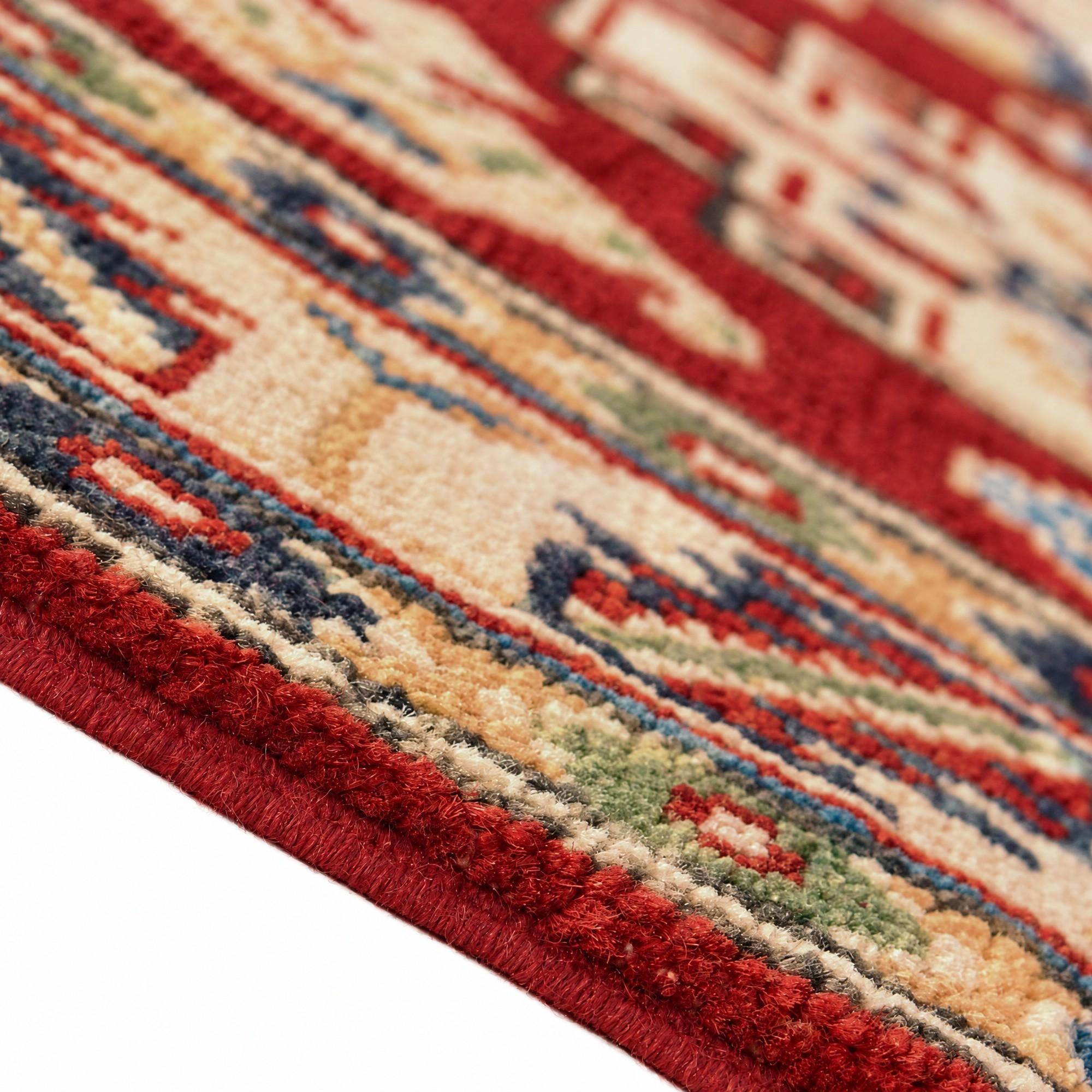 65cm x 95cm Hand Knotted Kazak Rug
