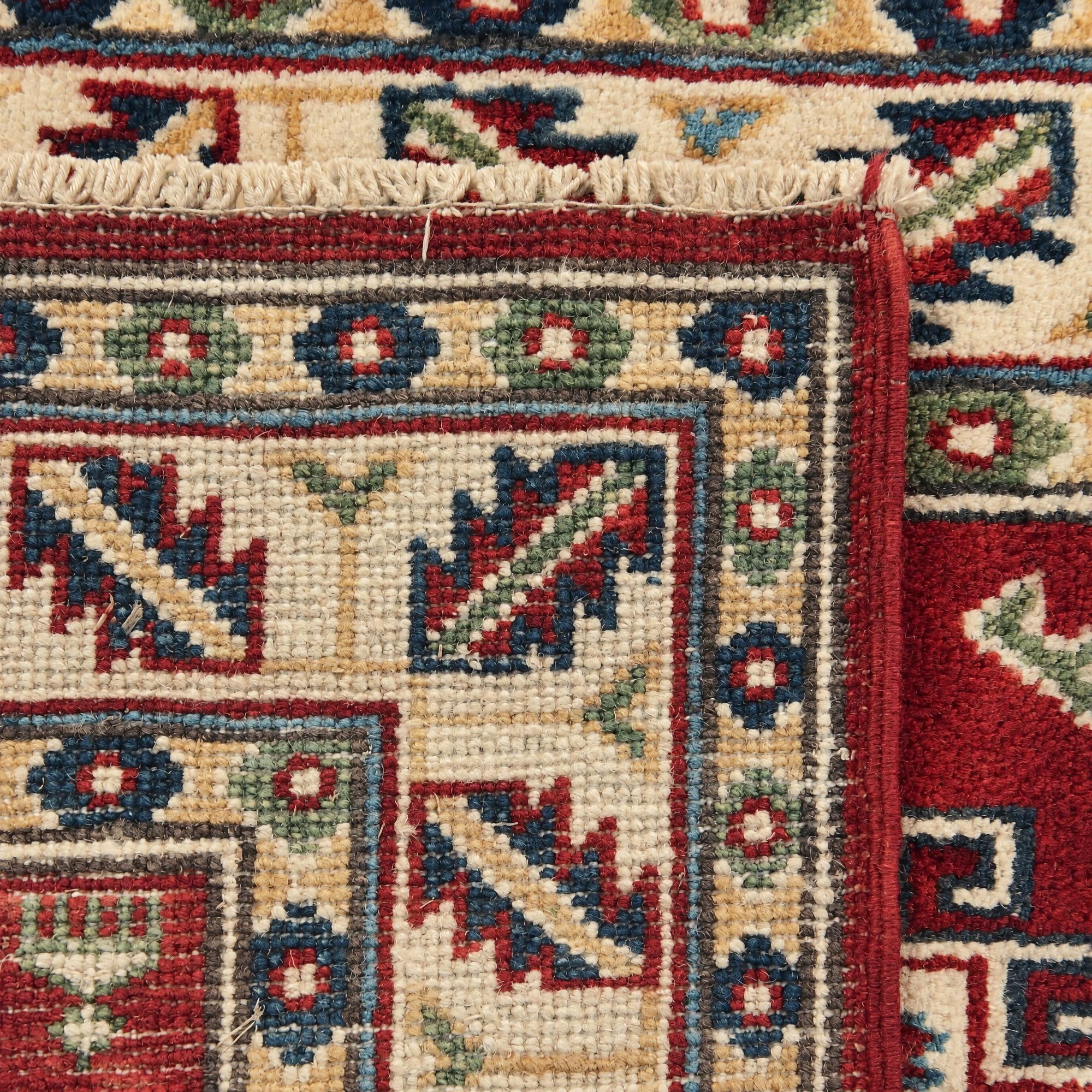 65cm x 95cm Hand Knotted Kazak Rug