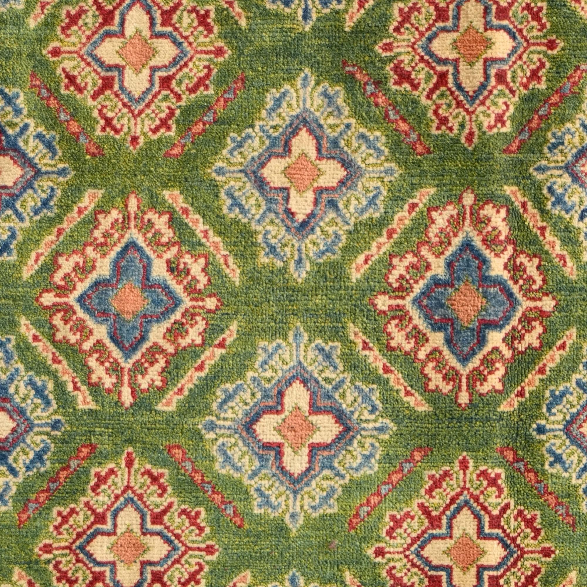 Detail image 10 of 10: 3' 11 x 6' Hand Knotted Kazak Rug