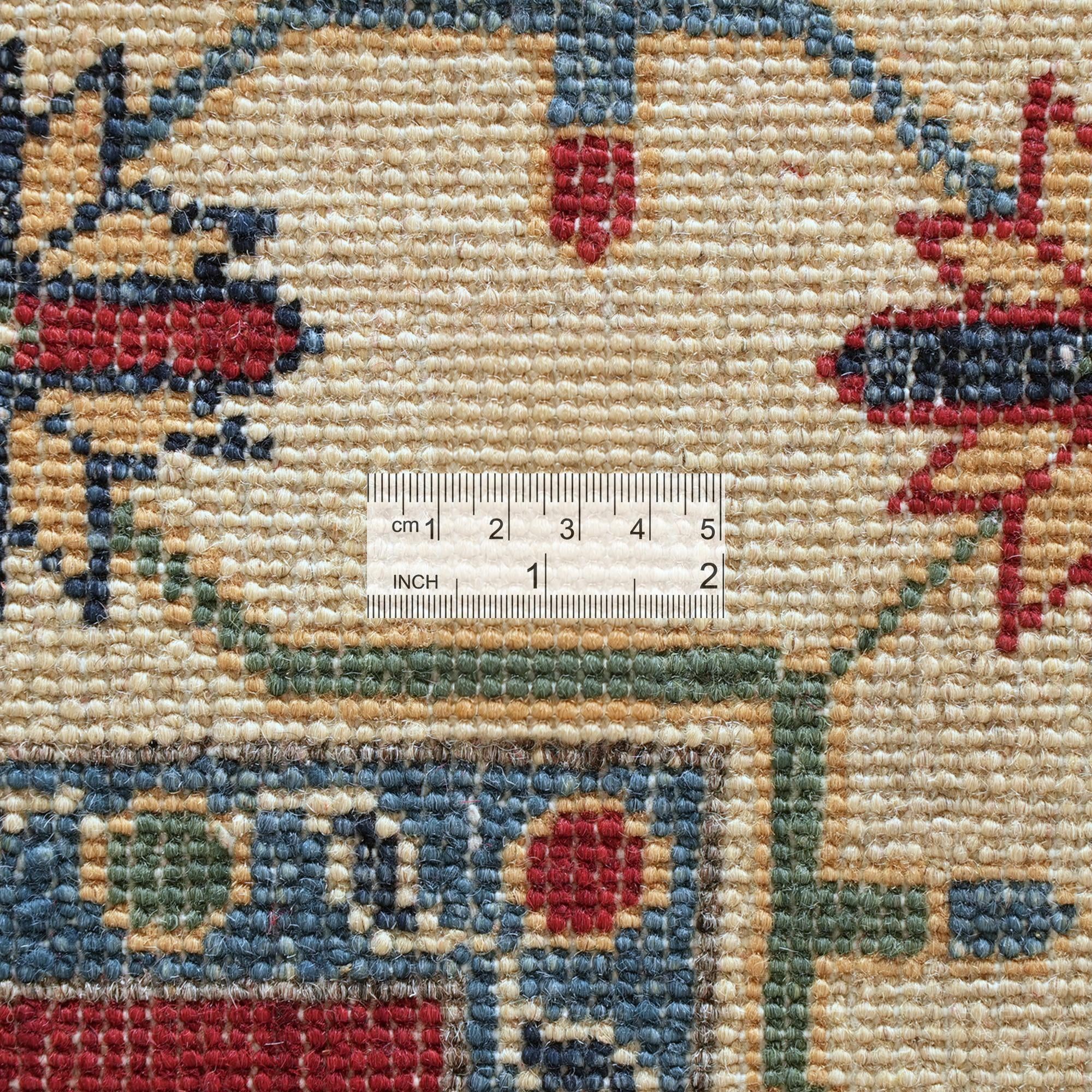 Detail image 9 of 10: 5' 2 x 7' Hand Knotted Kazak Rug