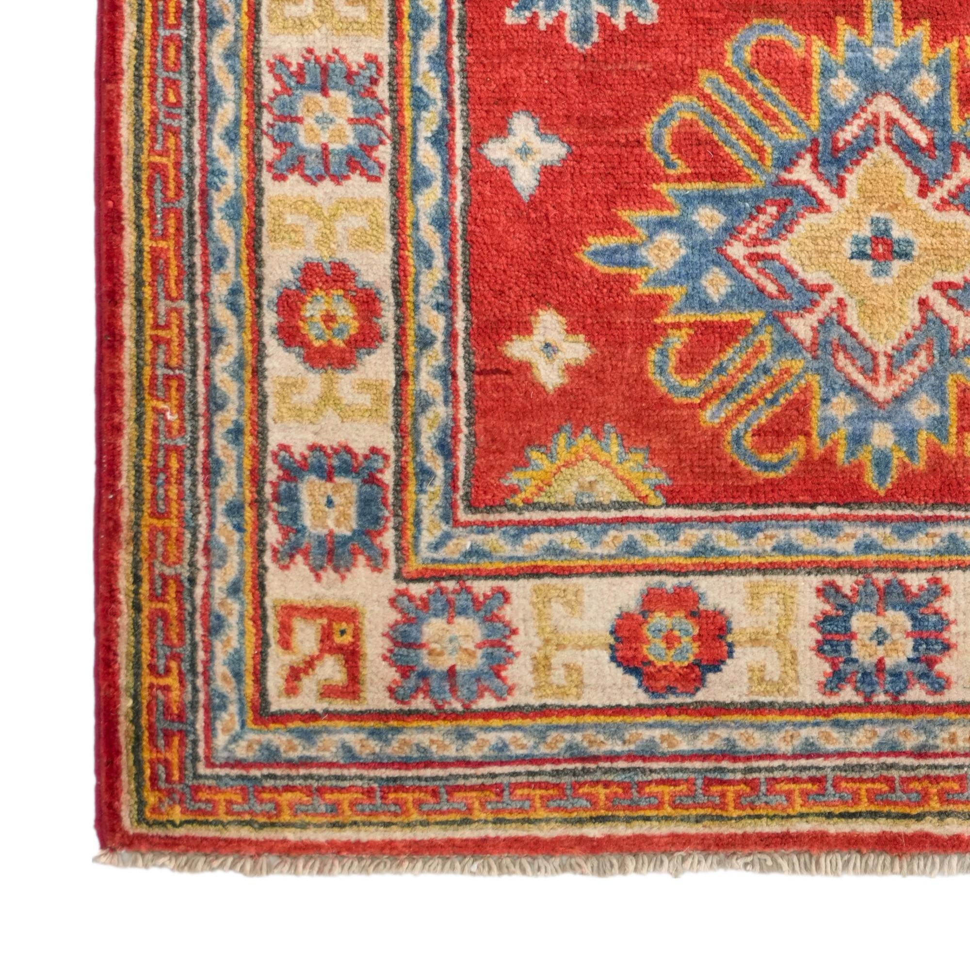 85cm x 125cm Handgeknüpft Kazak Teppich