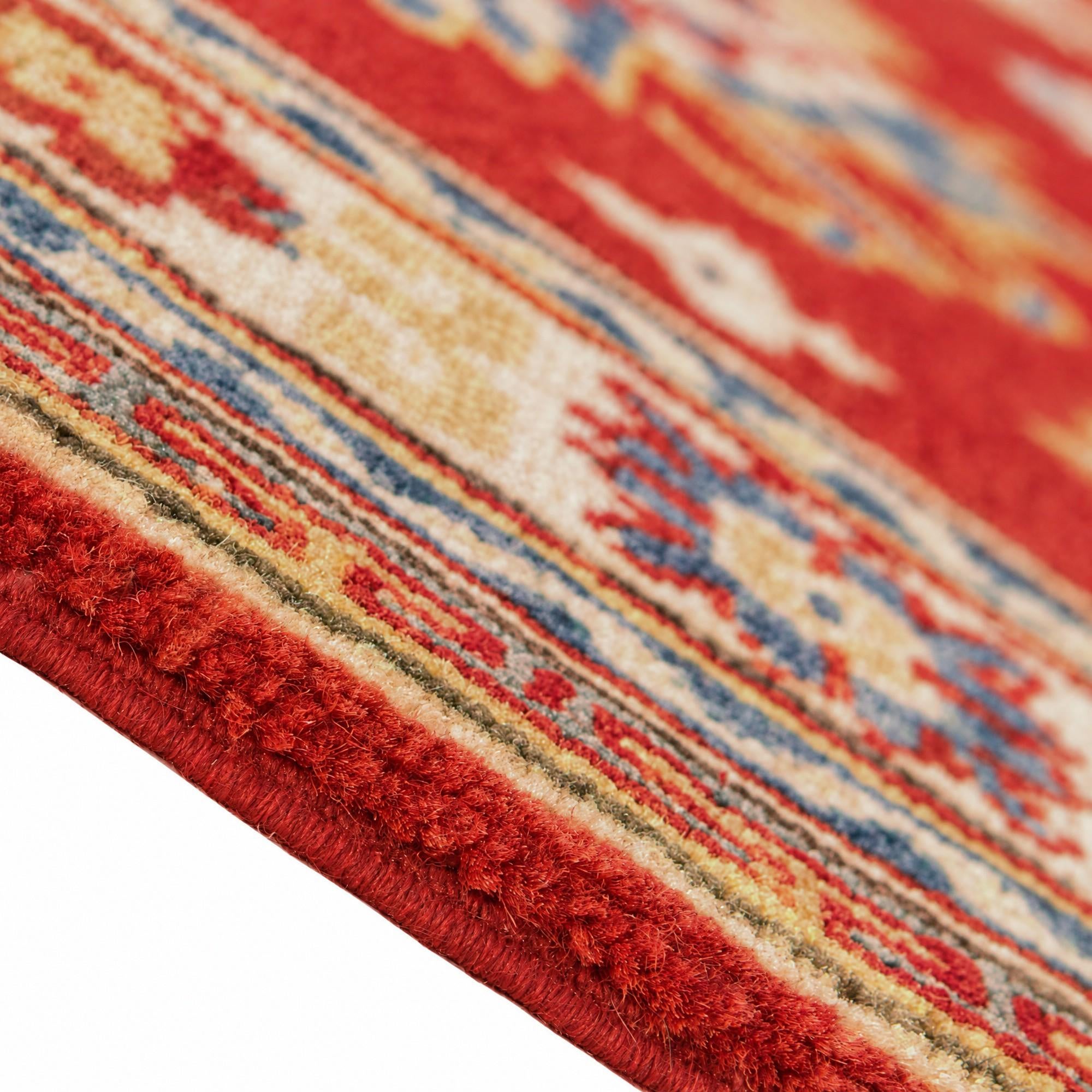 85cm x 125cm Hand Knotted Kazak Rug