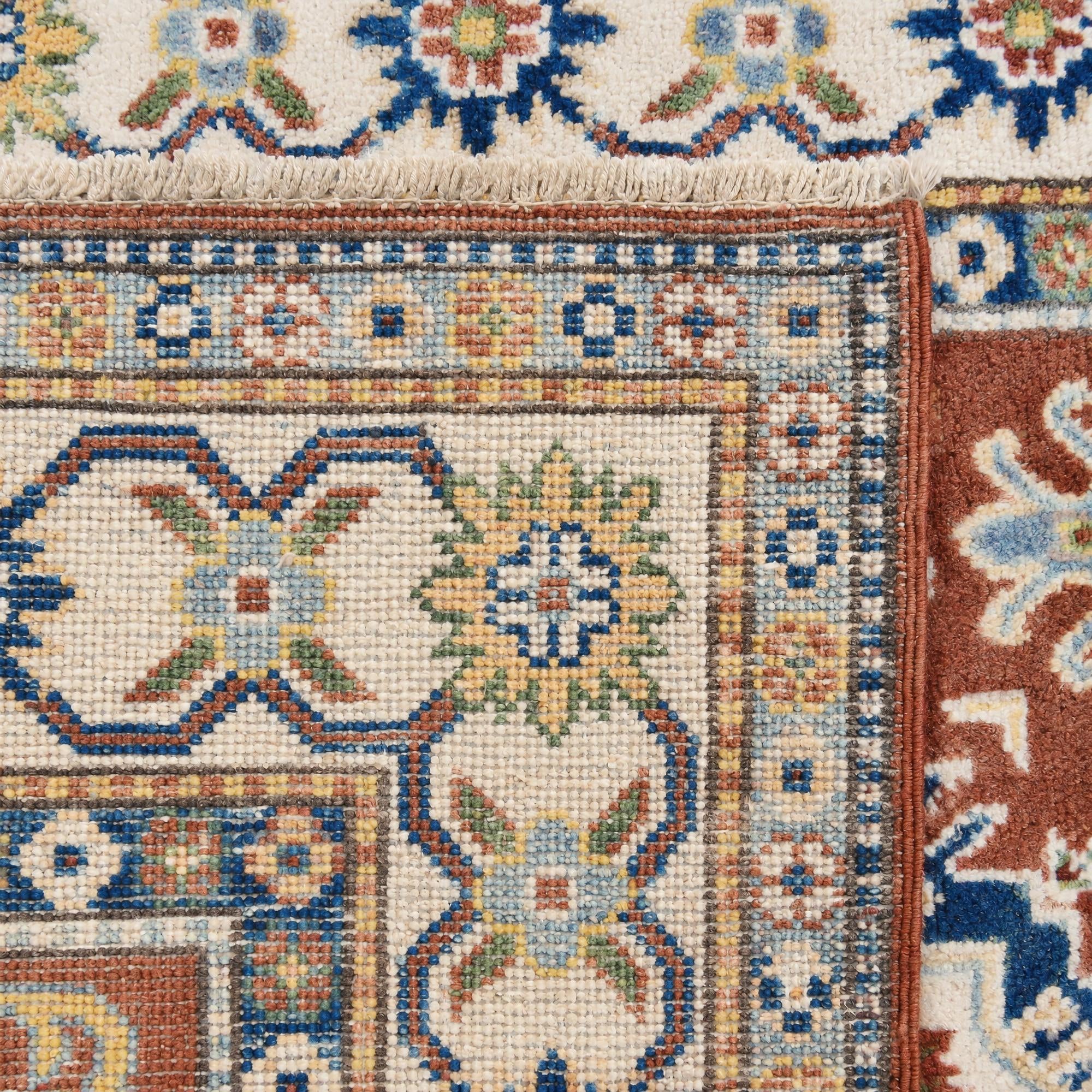 100cm x 150cm Hand Knotted Kazak Rug
