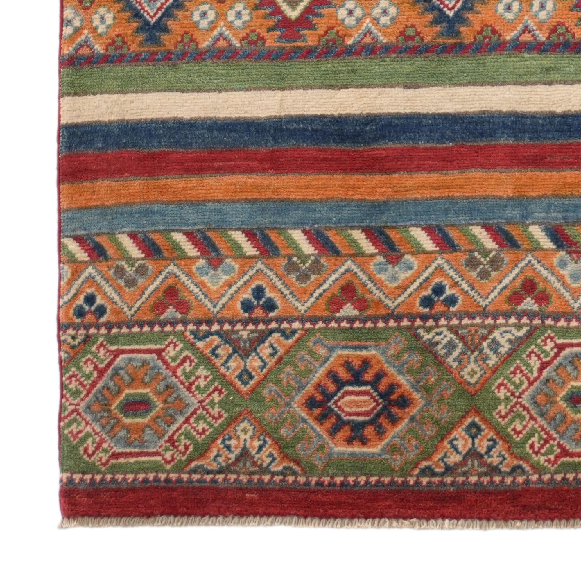 100cm x 150cm Hand Knotted Kazak Rug