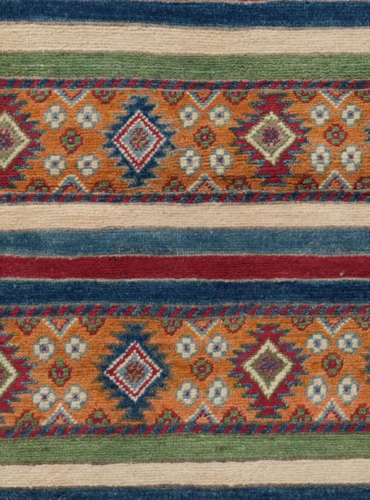 3' 3 x 4' 10 Hand Knotted Kazak Rug