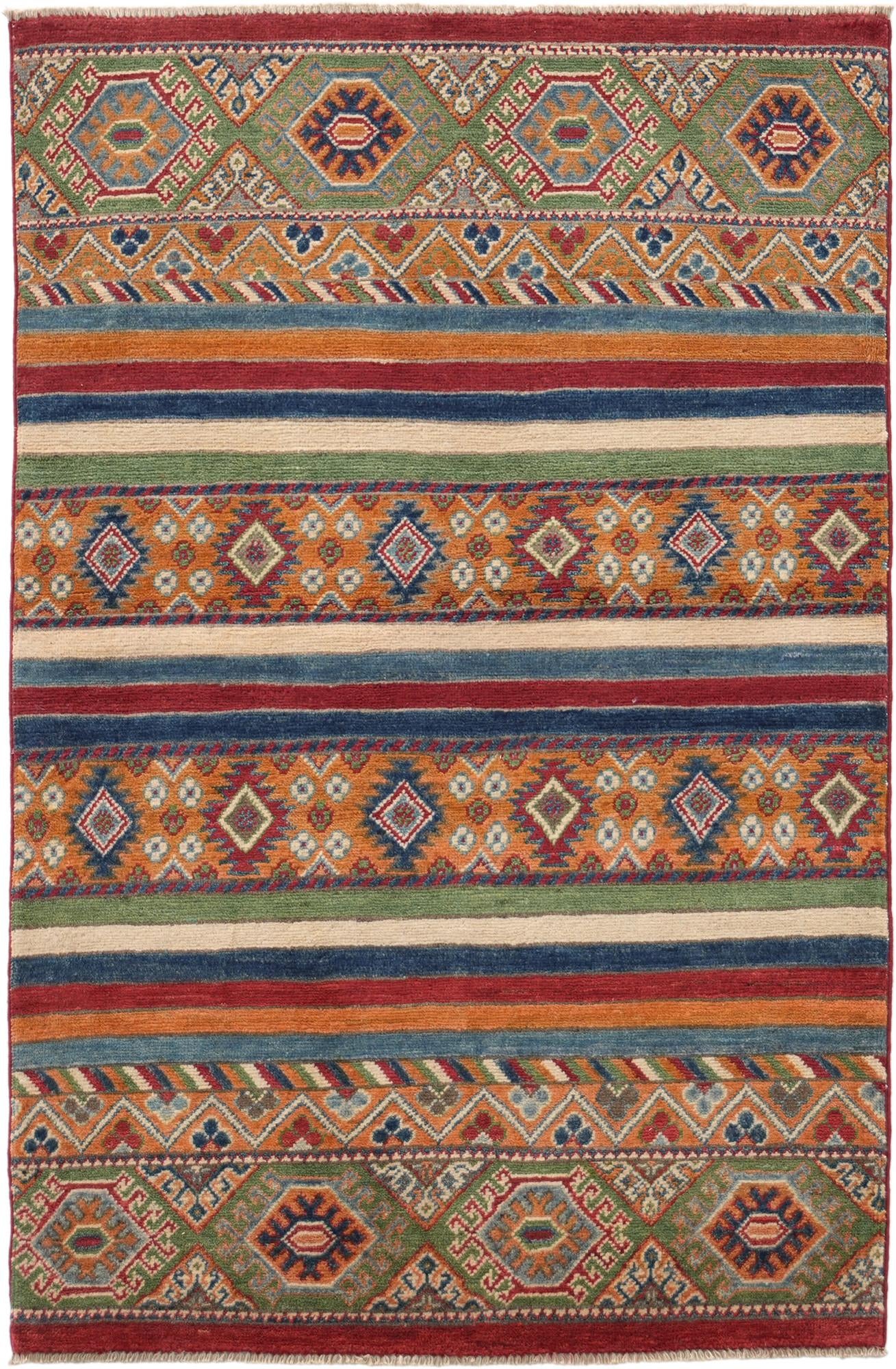 100cm x 150cm Hand Knotted Kazak Rug