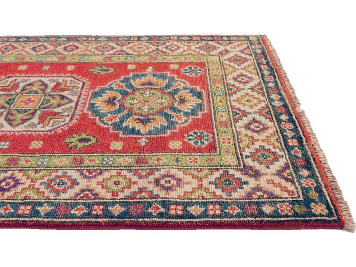 2' 7 x 4' 1 Hand Knotted Kazak Rug