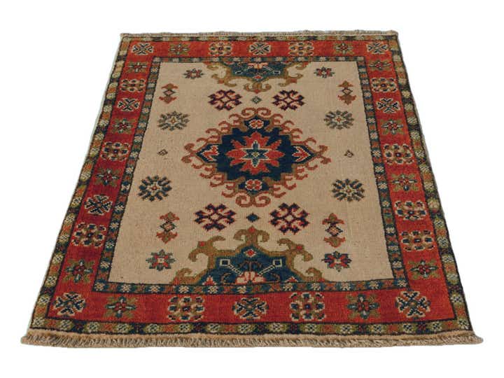 2' 1 x 2' 11 Hand Knotted Kazak Rug