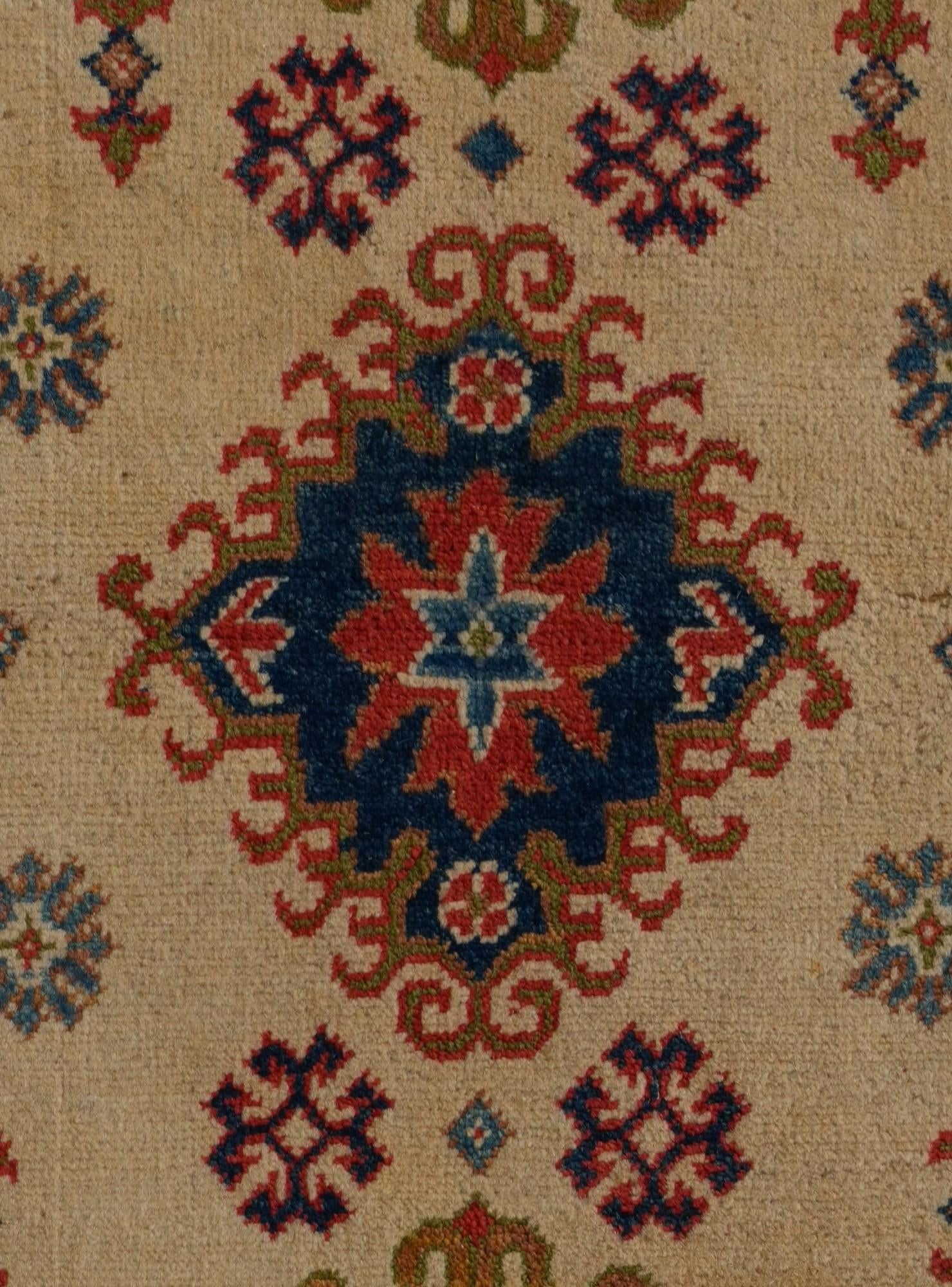 2' 1 x 2' 11 Hand Knotted Kazak Rug
