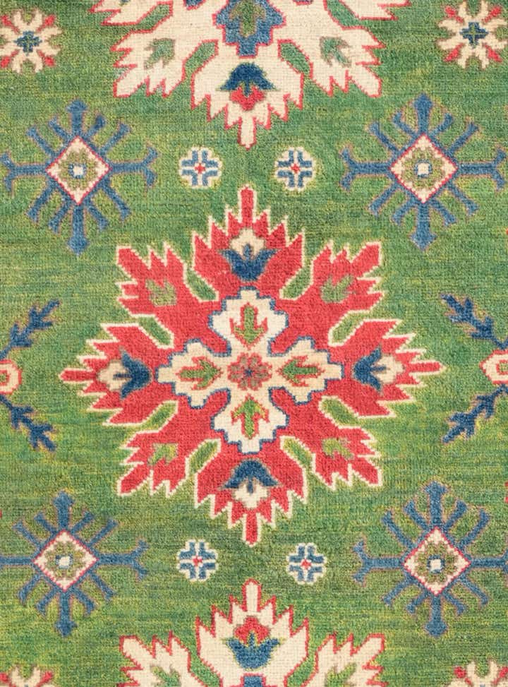 3' 11 x 5' 11 Hand Knotted Kazak Rug