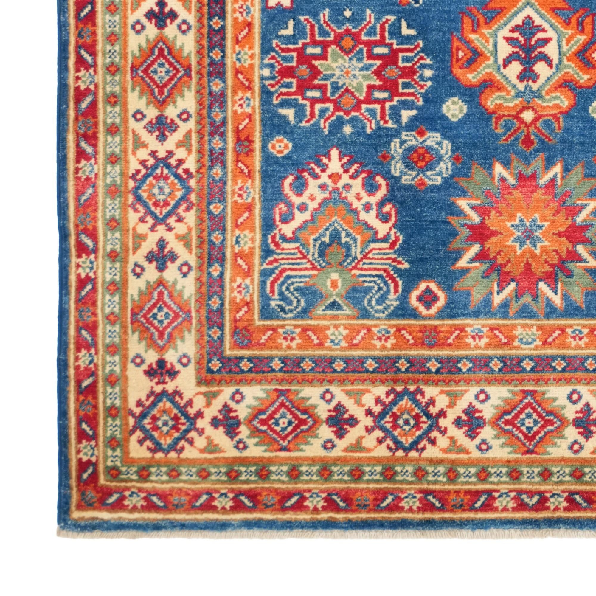 120cm x 180cm Handgeknüpft Kazak Teppich