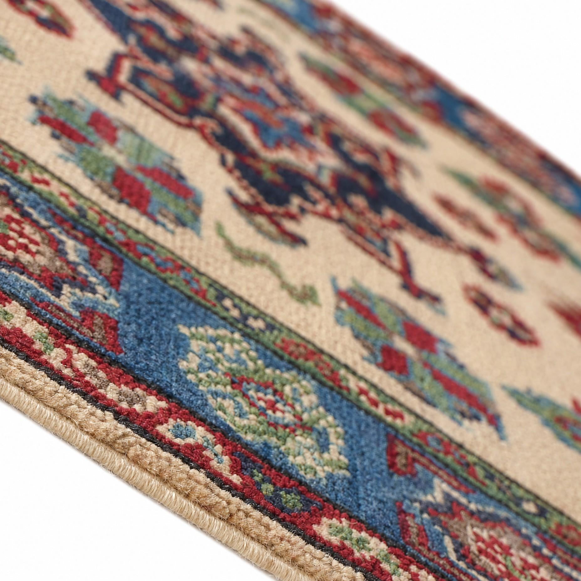 80cm x 120cm Handgeknüpft Kazak Teppich