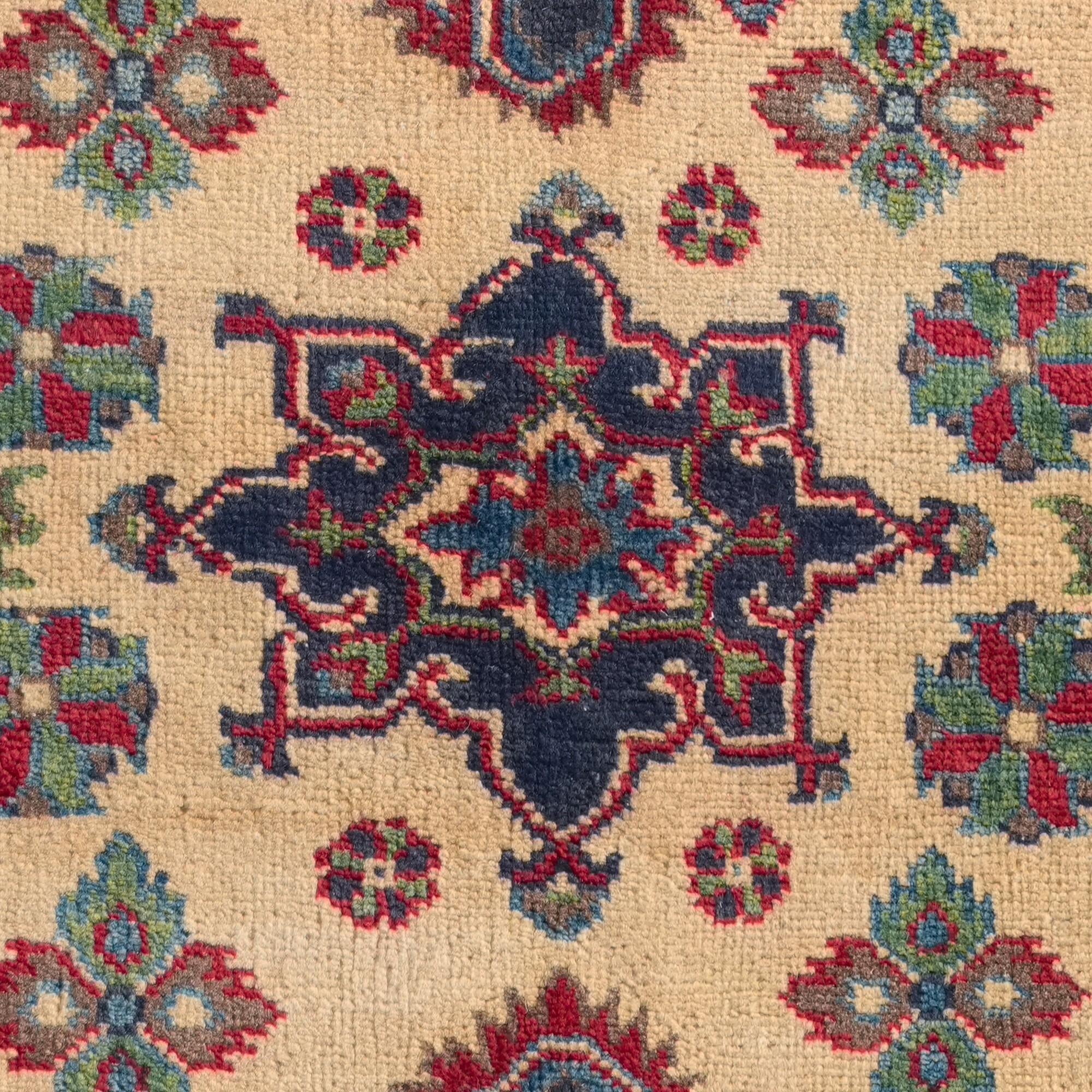 Detail image 10 of 10: 2' 7 x 4' Hand Knotted Kazak Rug