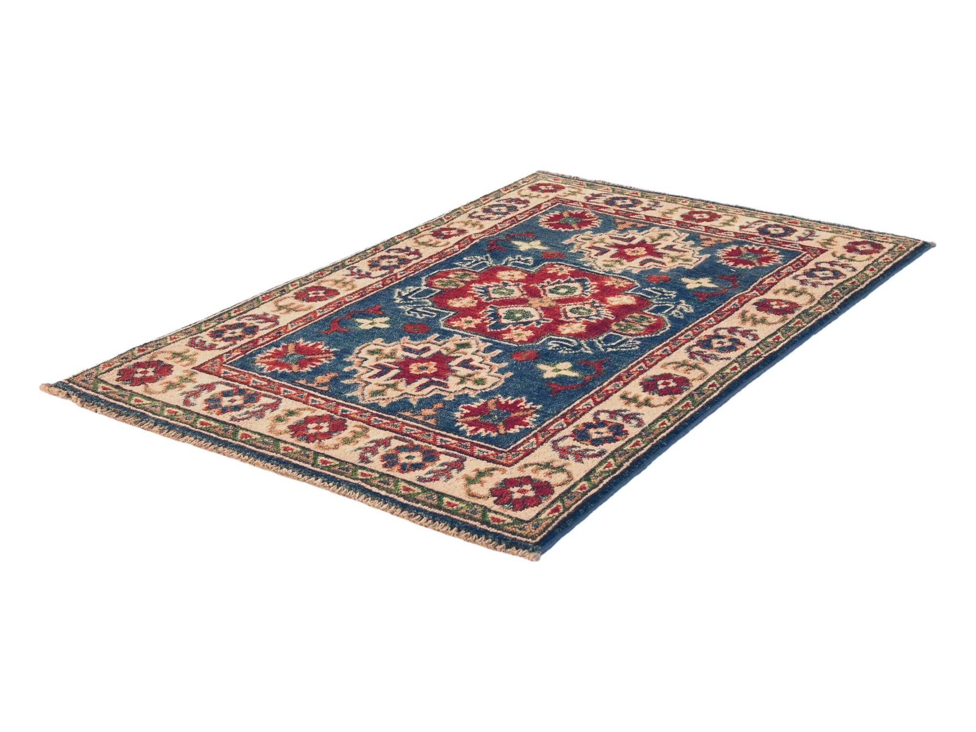 2' 7 x 4' Hand Knotted Kazak Rug