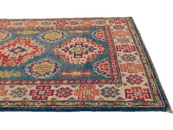 2' 8 x 4' 1 Hand Knotted Kazak Rug