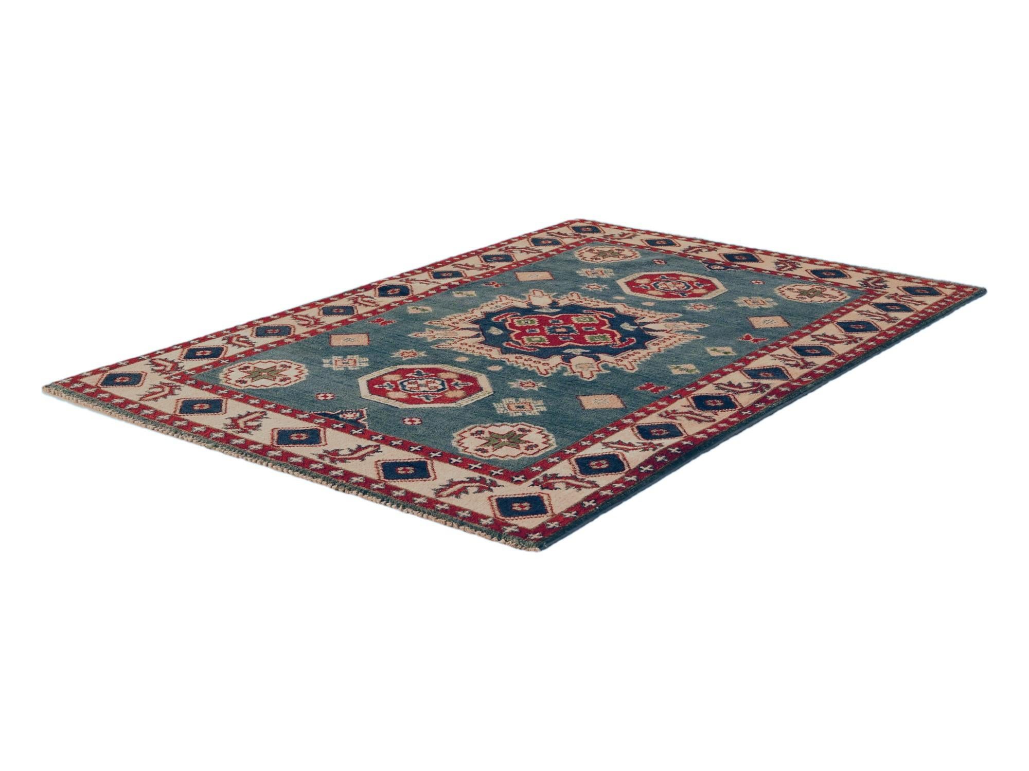 3' 5 x 5' 1 Hand Knotted Kazak Rug