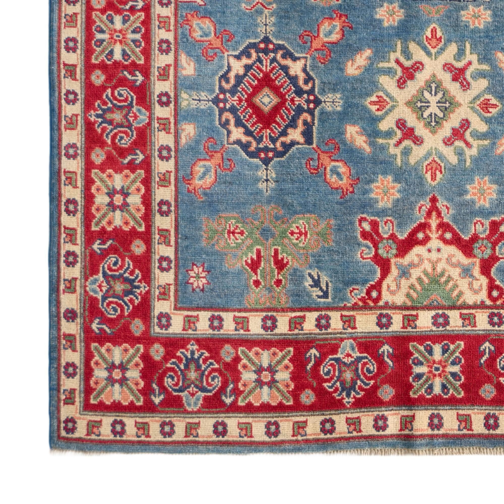 150cm x 200cm Hand Knotted Kazak Rug