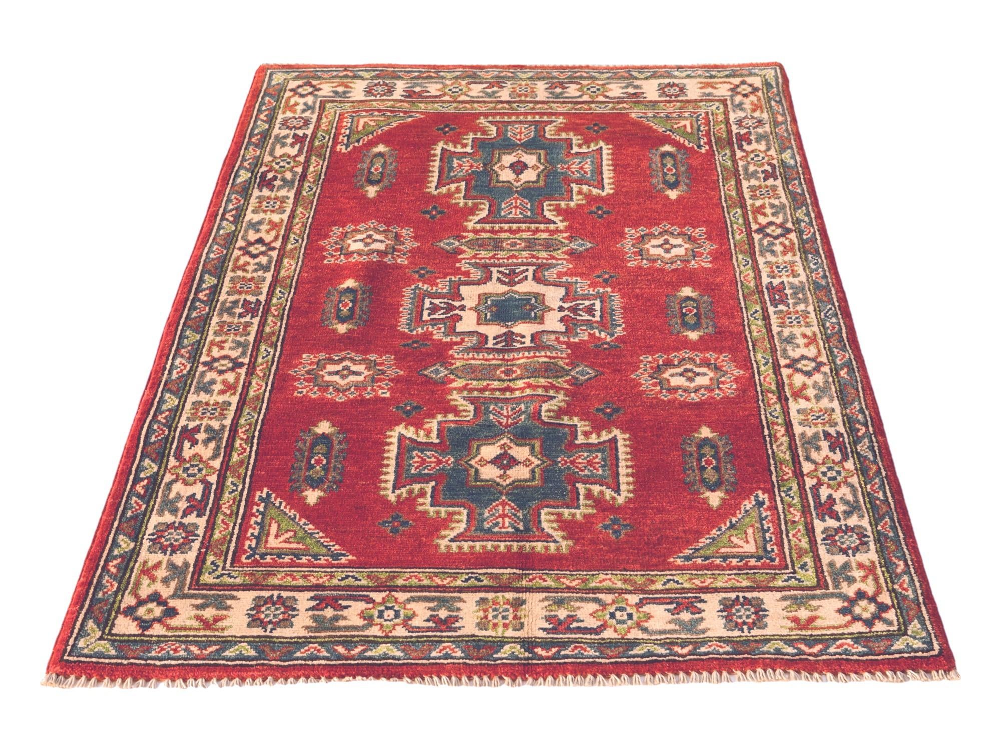 3' 1 x 4' 2 Hand Knotted Kazak Rug