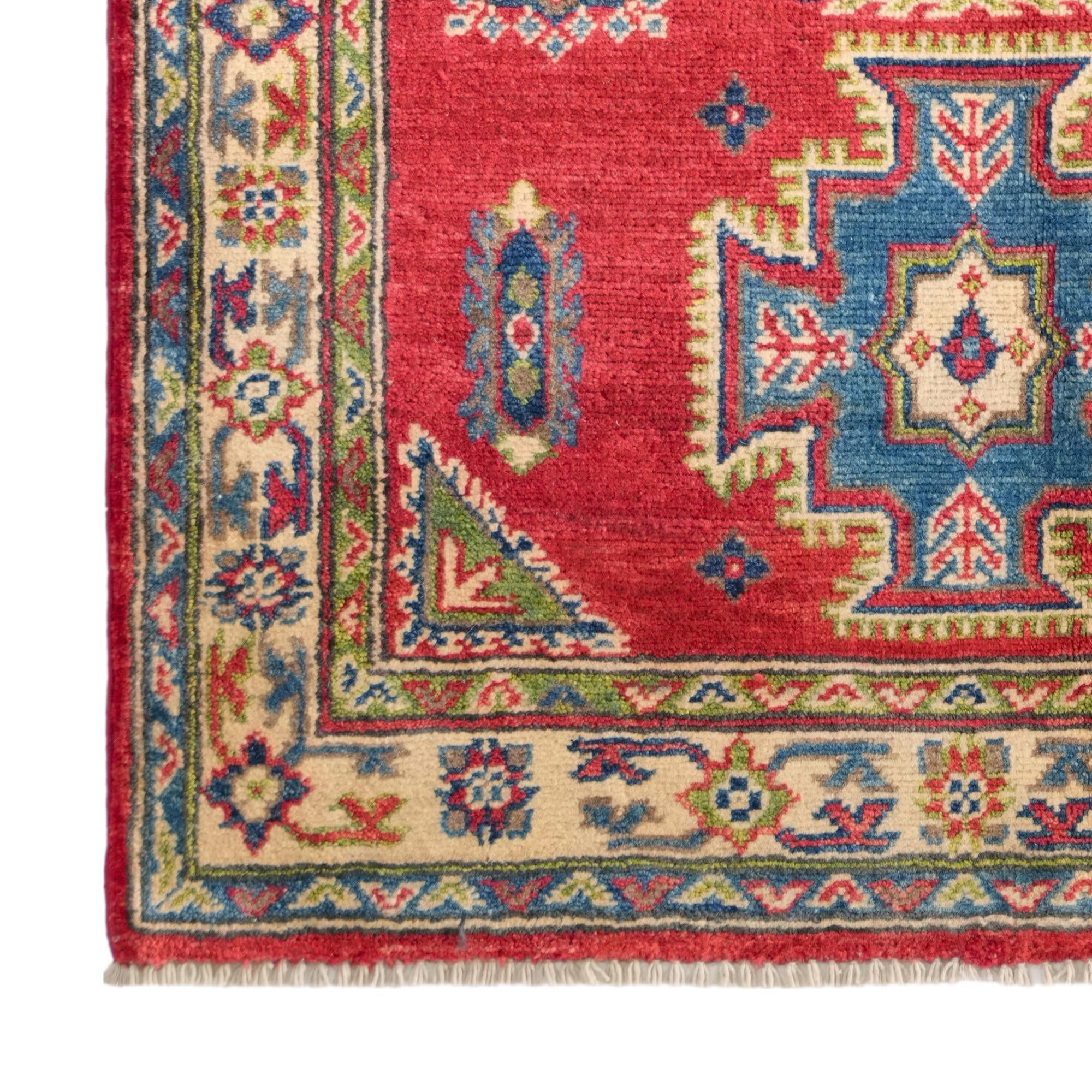 3' 1 x 4' 2 Hand Knotted Kazak Rug