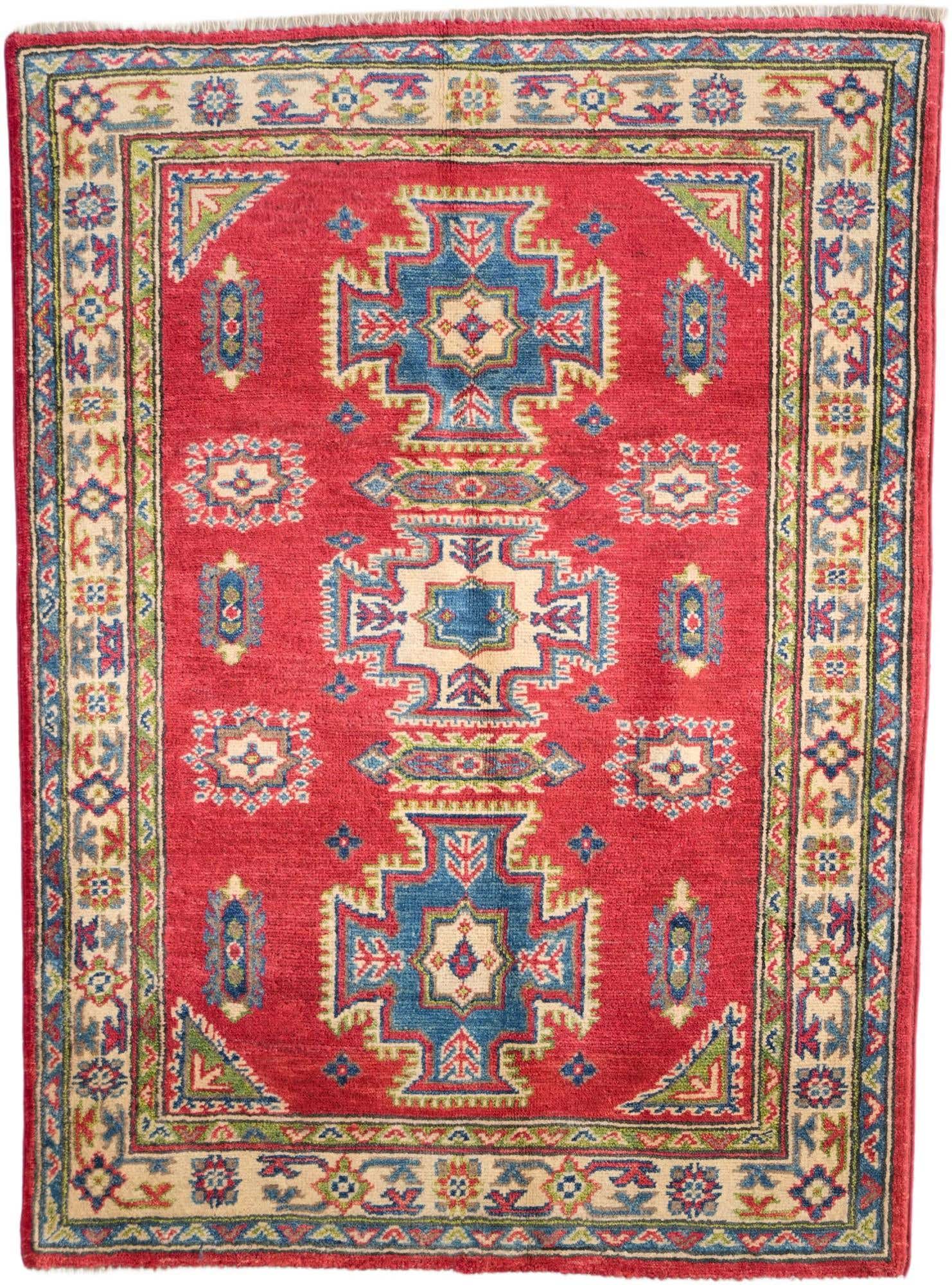3' 1 x 4' 2 Hand Knotted Kazak Rug