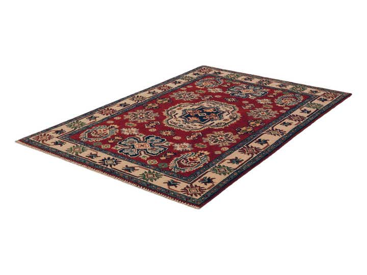 3' 4 x 5' Hand Knotted Kazak Rug
