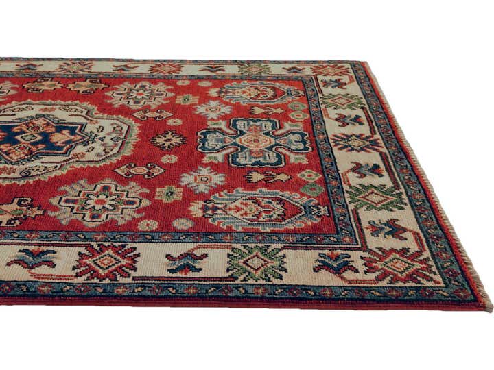 3' 4 x 5' Hand Knotted Kazak Rug
