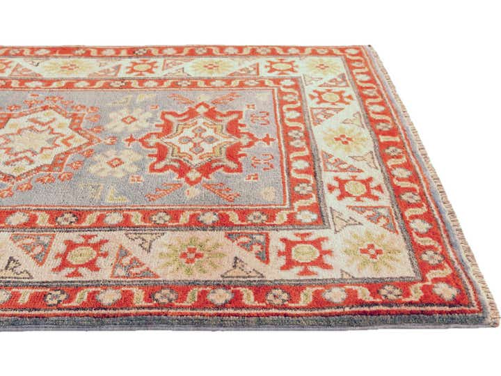 2' 10 x 4' Hand Knotted Kazak Rug