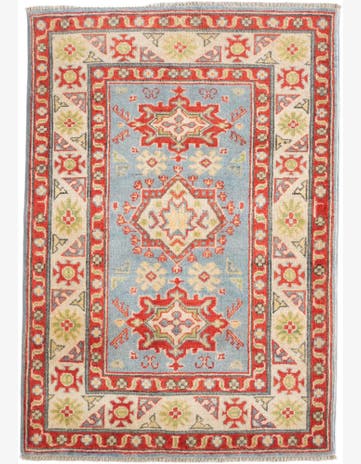 2' 10 x 4' Hand Knotted Kazak Rug
