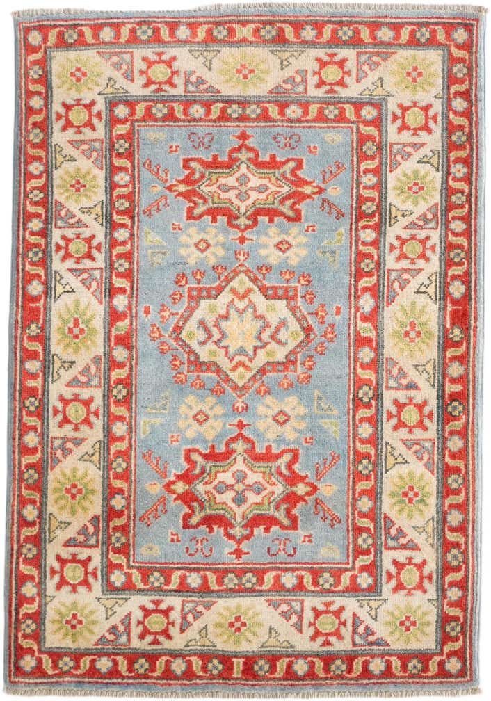 2' 10 x 4' Hand Knotted Kazak Rug