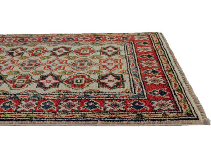 1' 11 x 3' 1 Hand Knotted Kazak Rug