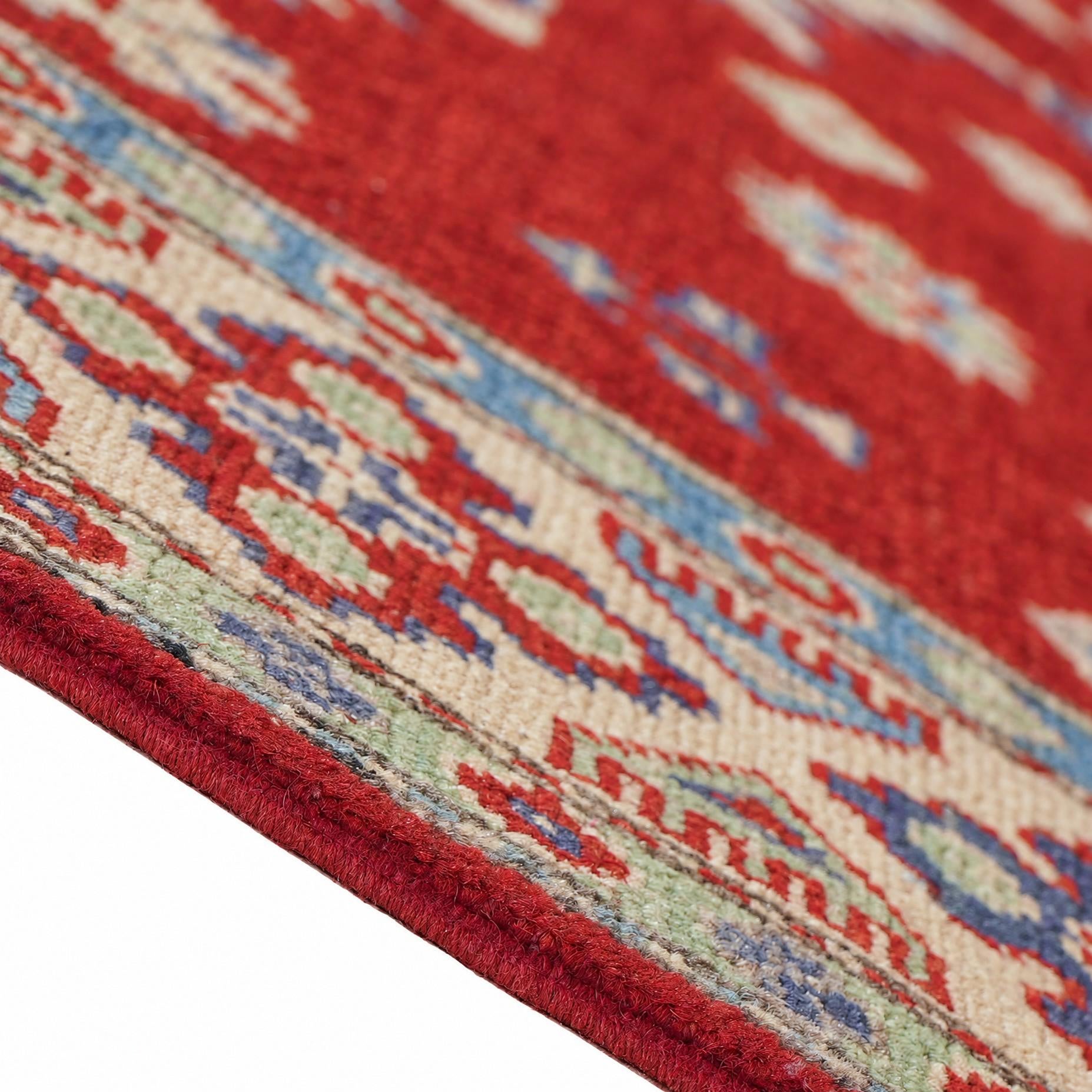 145cm x 210cm Handgeknüpft Kazak Teppich