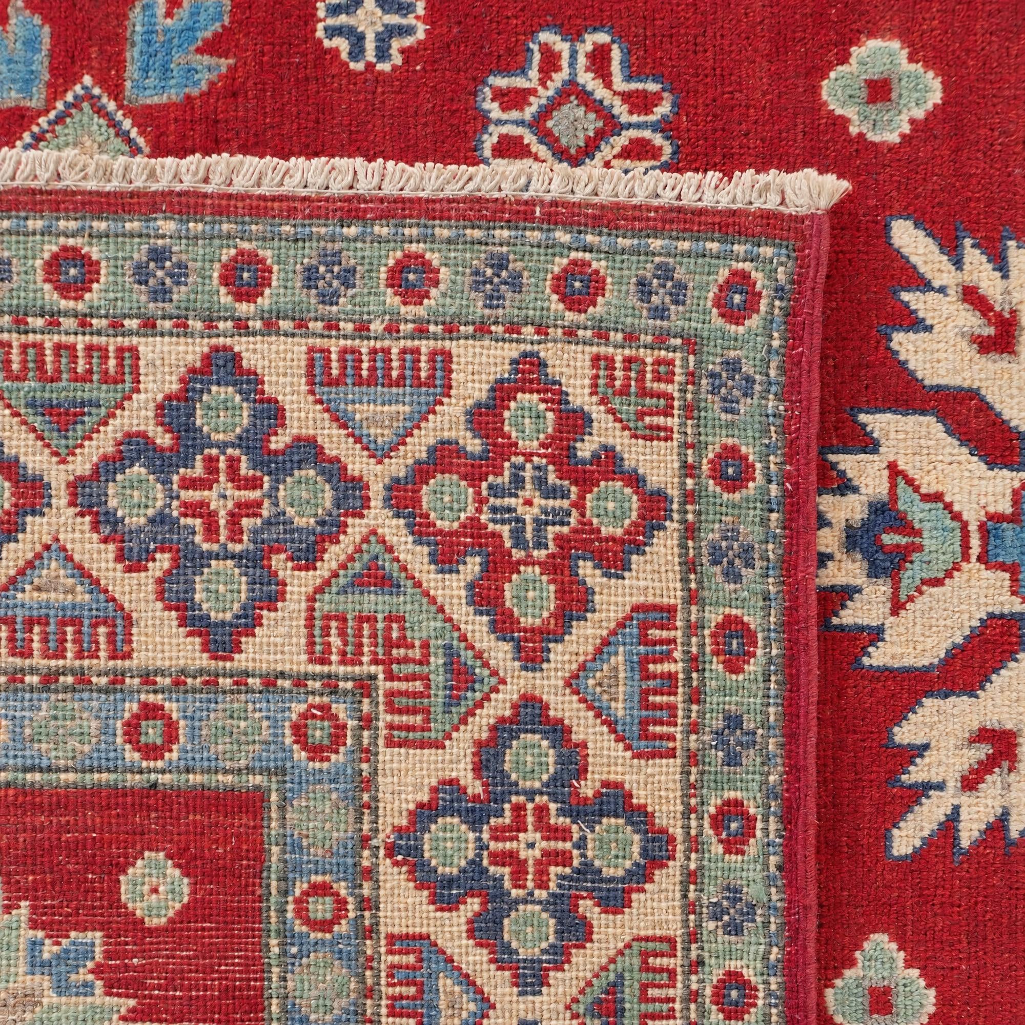 145cm x 210cm Handgeknüpft Kazak Teppich