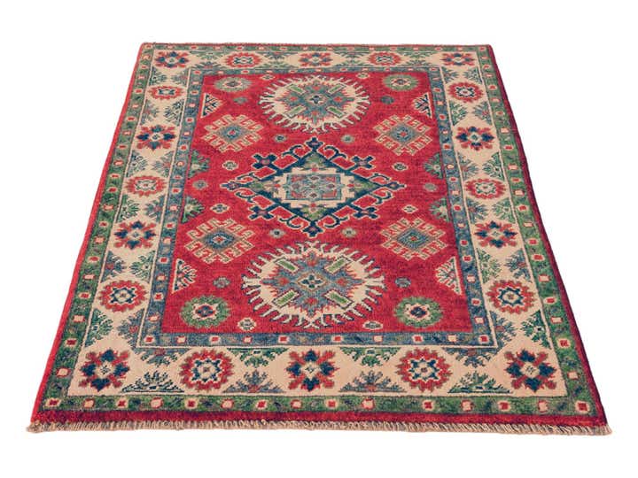 2' 9 x 3' 11 Hand Knotted Kazak Rug