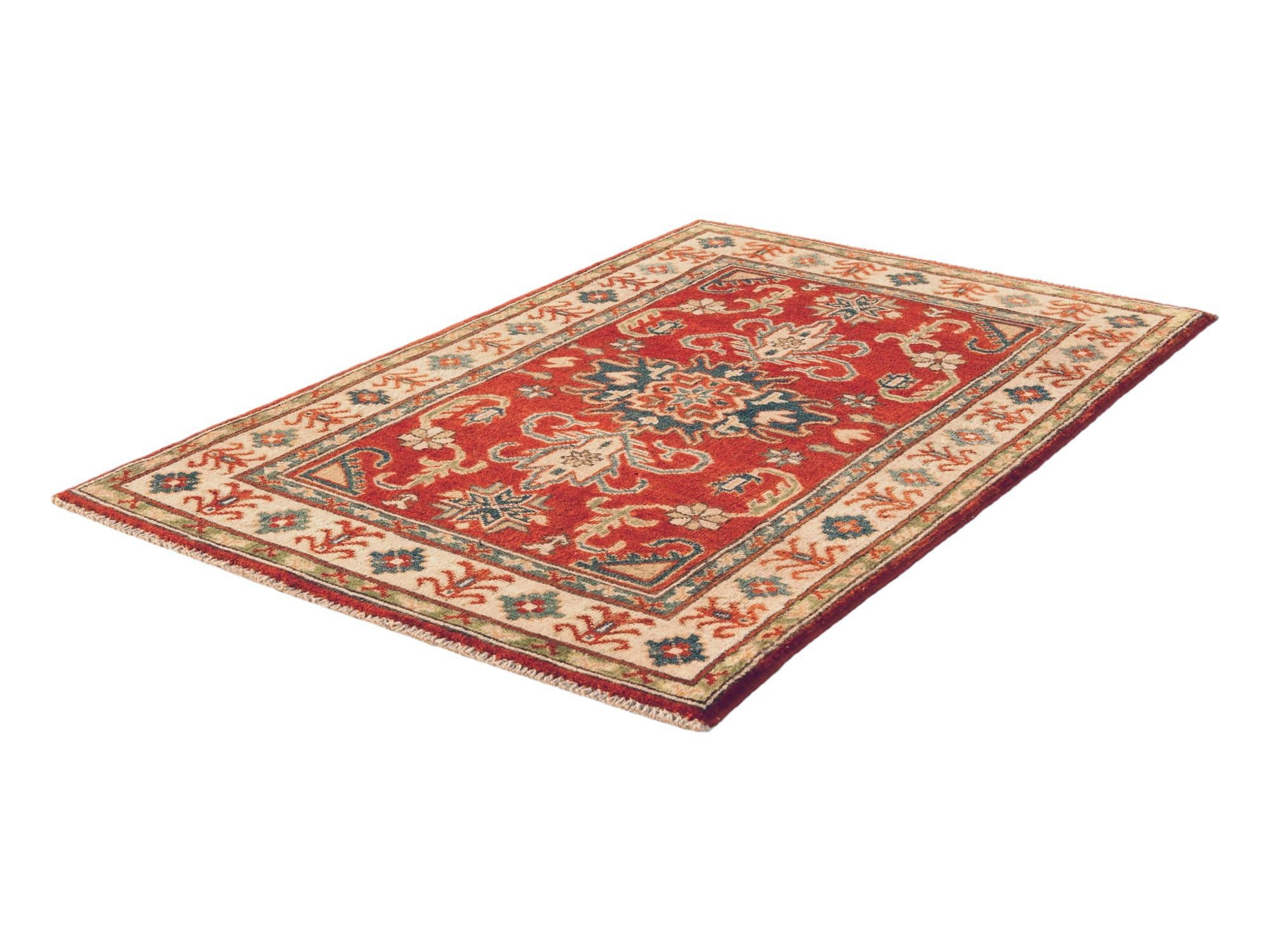 2' 9 x 4' 1 Hand Knotted Kazak Rug