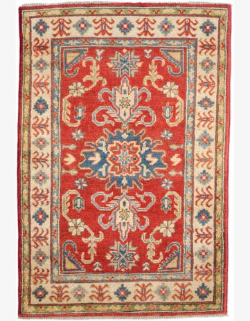 2' 9 x 4' 1 Hand Knotted Kazak Rug