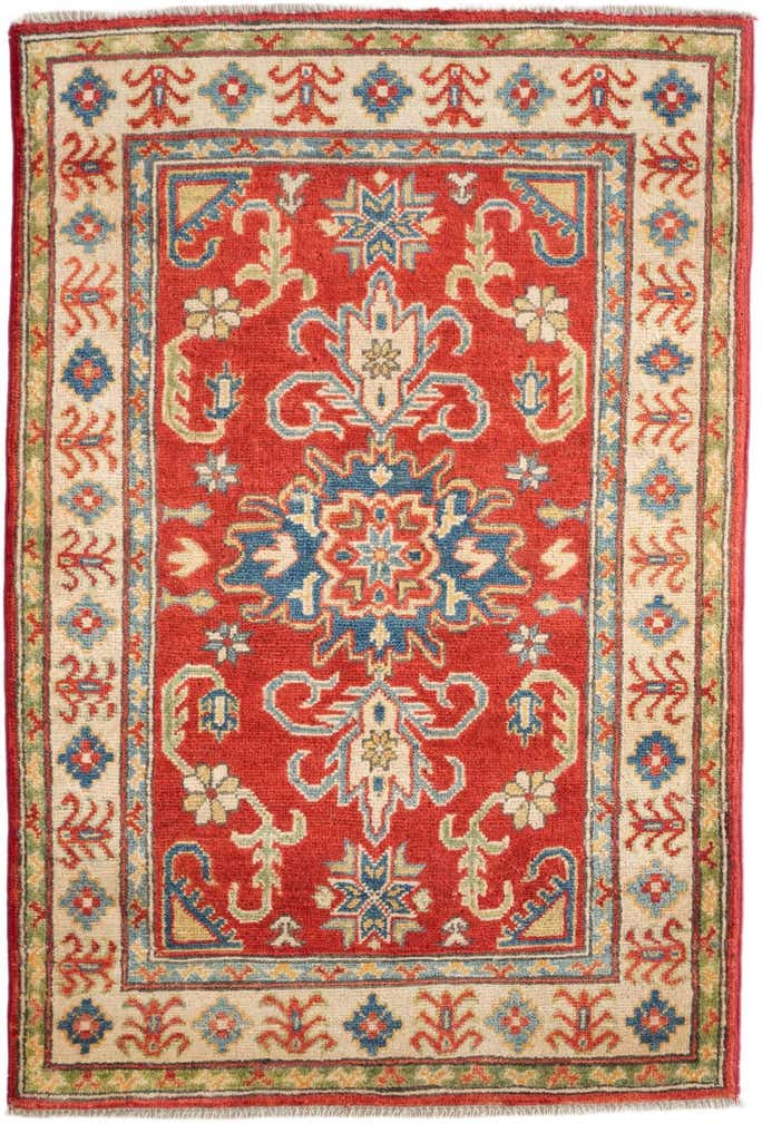 2' 9 x 4' 1 Hand Knotted Kazak Rug