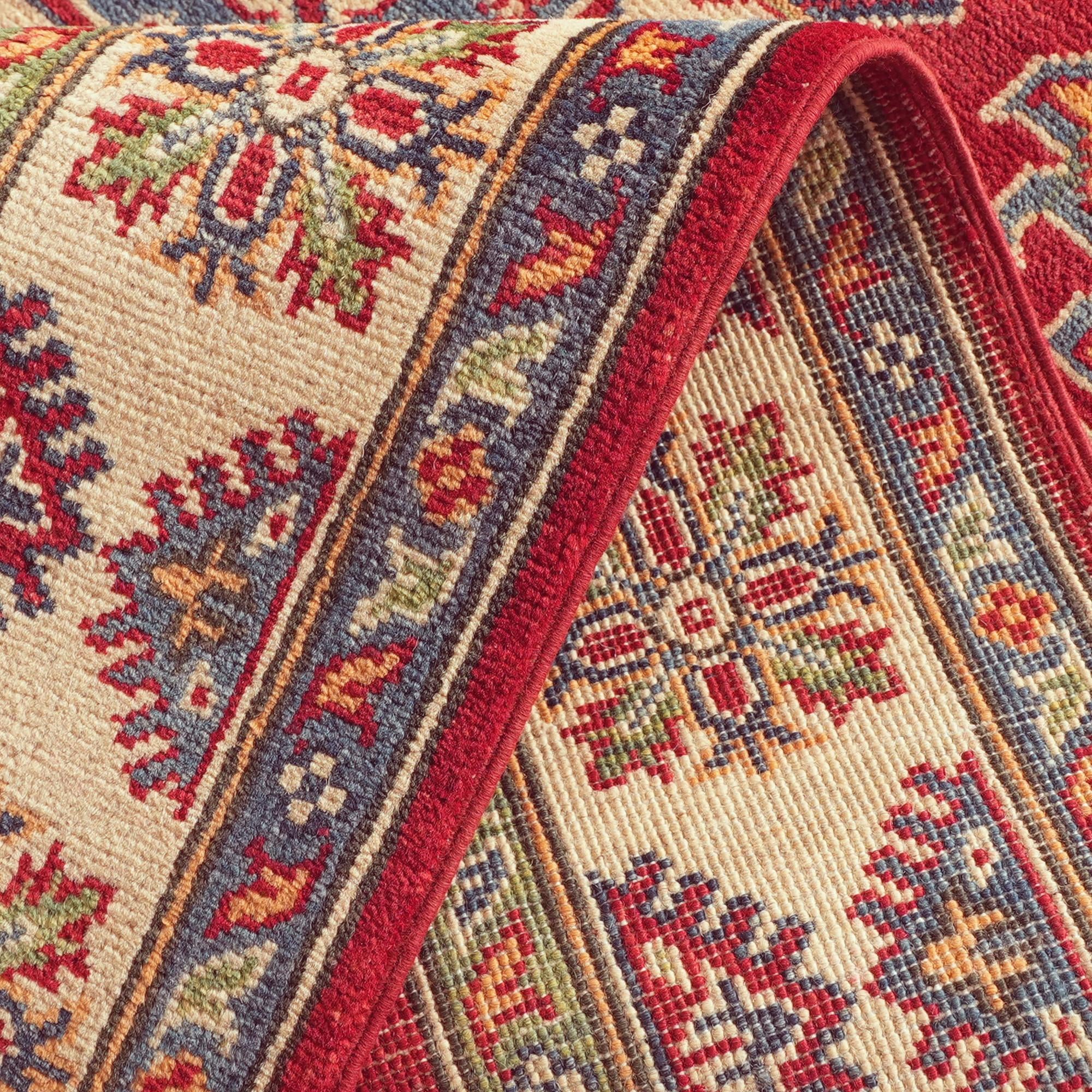 120cm x 180cm Hand Knotted Kazak Rug