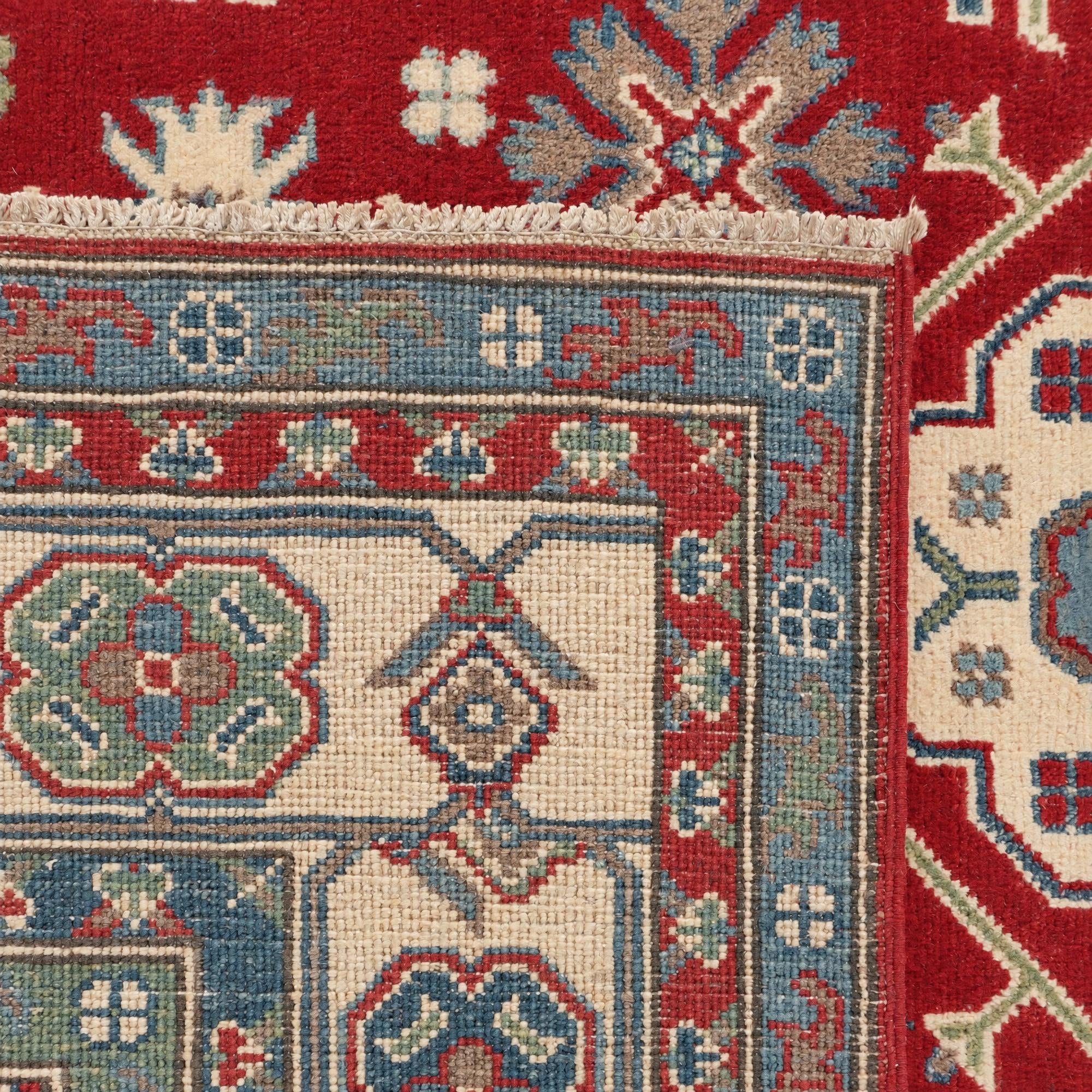 155cm x 210cm Hand Knotted Kazak Rug