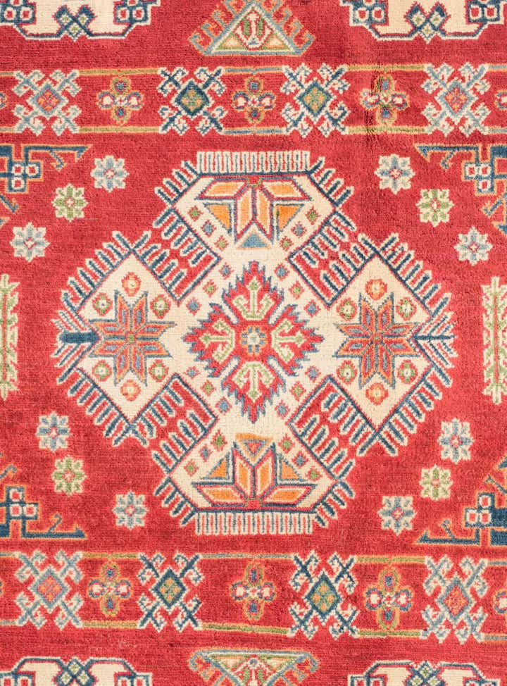 4' x 6' Hand Knotted Kazak Rug